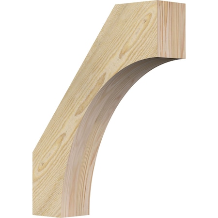Ekena Millwork 4"W x 16"D x 20"H Westlake Rough Sawn Knee Brace, Douglas Fir BRC04X16X20WTL00RDF